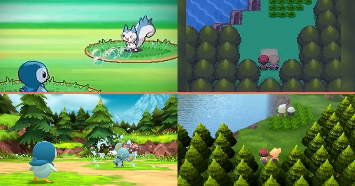 Vadear rotación Verter Pokémon Diamante Brillante y Perla Reluciente: Comparativa remake de Switch  vs Nintendo DS - Vandal