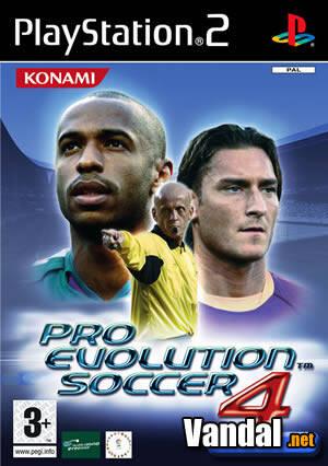 Desvelada la portada de Pro Evolution Soccer 4 - Vandal