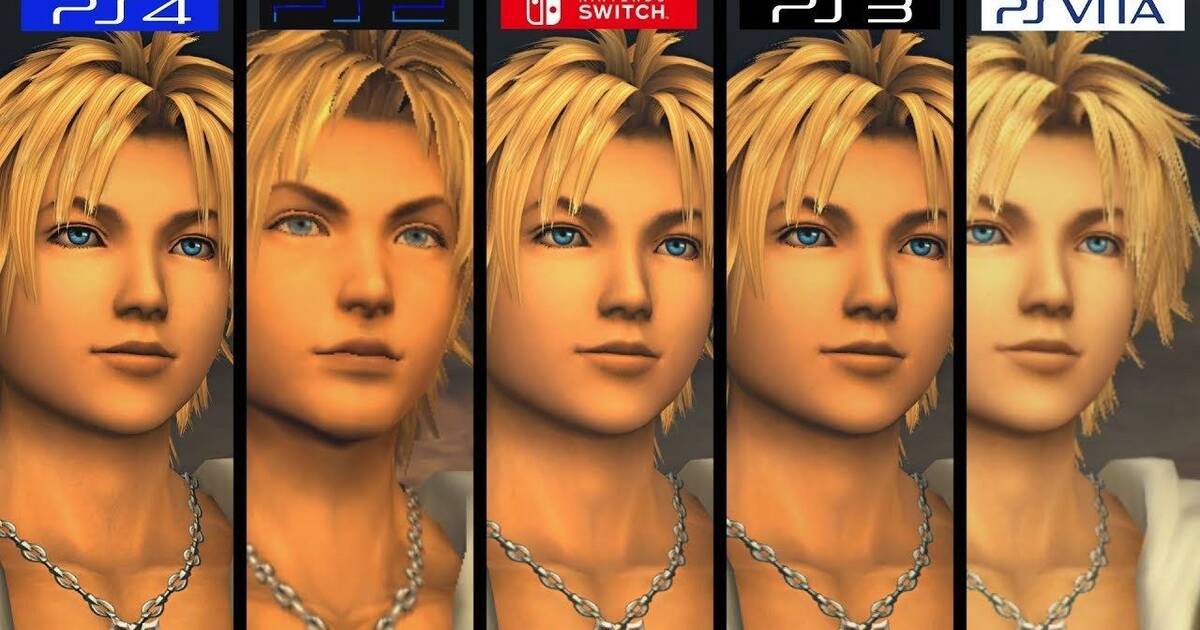 Posicionar Polo Ponte de pie en su lugar Comparan los gráficos de Final Fantasy X en Switch, PS4, PS Vita y PS2 -  Vandal