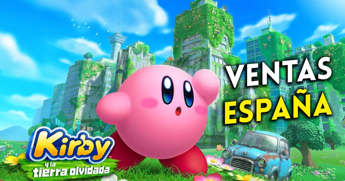 Kirby y la tierra olvidada volvió a ser el juego más vendido en España del  11 al 17 de abril - Vandal