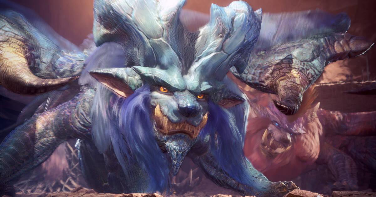 Lunastra es el nuevo dragón que llega a Monster Hunter World