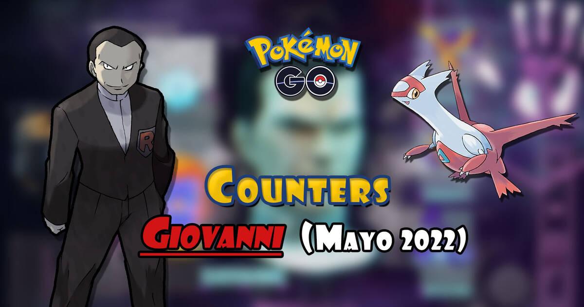 ¿Qué Pokémon tiene Giovanni mayo 2022
