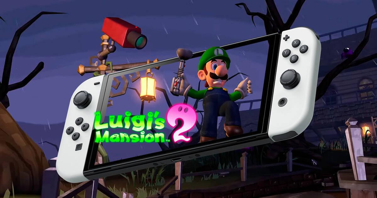 Luigi's Mansion 2 llegará remasterizado a Switch en