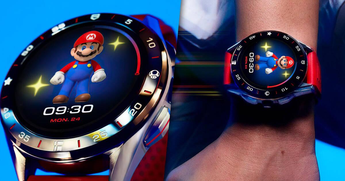 TAG Heuer y Nintendo lanzan un reloj de de por dólares - Vandal