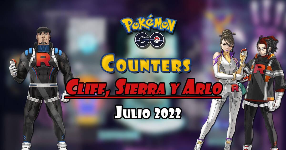 GO: Cómo vencer a Cliff, Sierra y Arlo (julio Mejores counters -