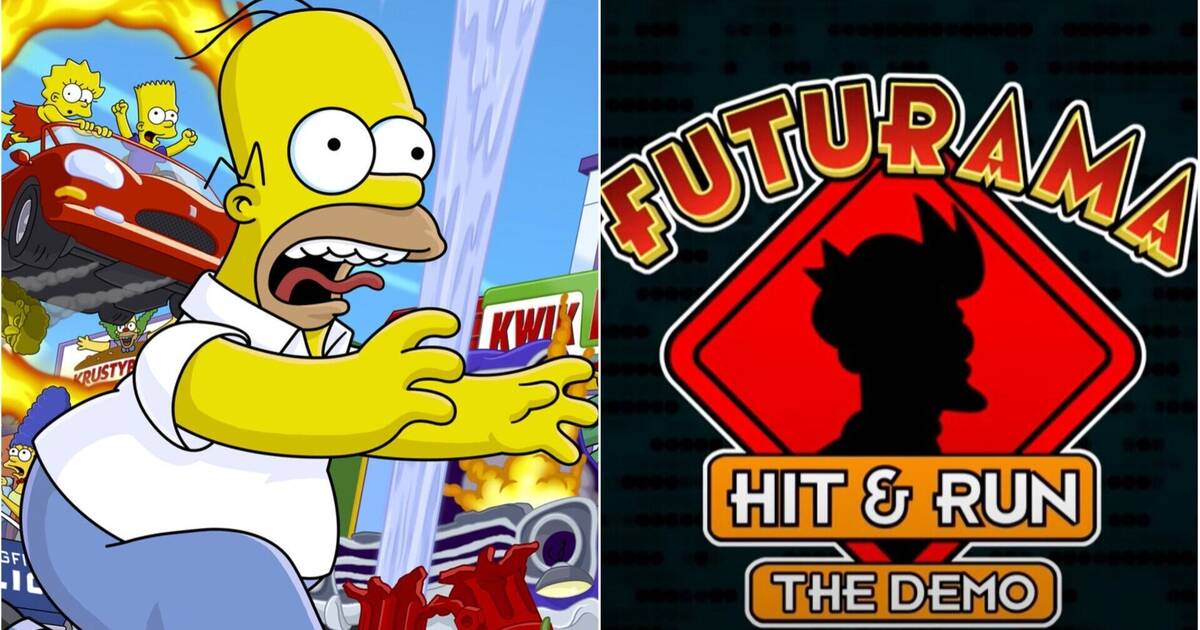 the-simpsons-hit-run-recibe-un-mod-de-futurama-que-vuelve-loca-a-la