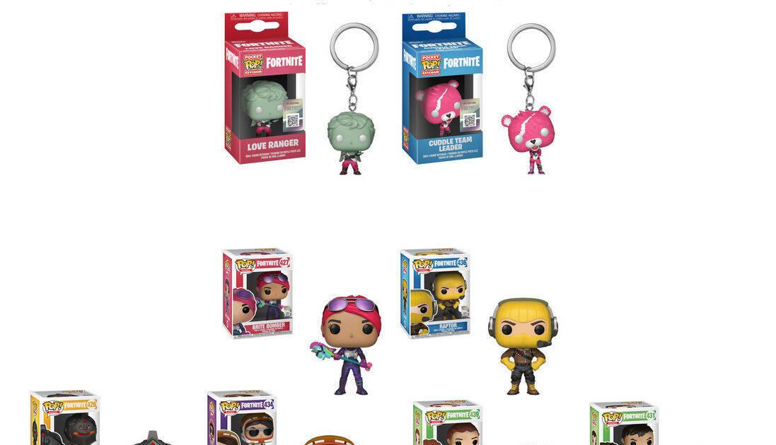 funko presenta sus figuras y llaveros de fortnite - figuras de fortnite oficiales