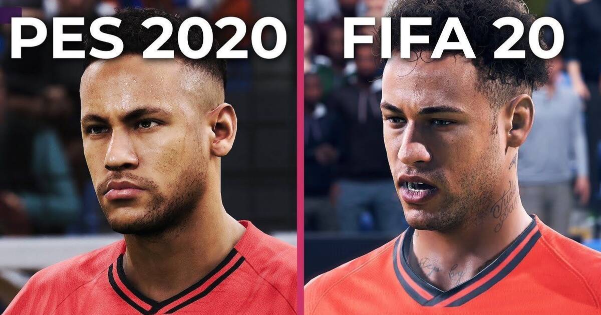 efootball pes 2020 vs fifia 20