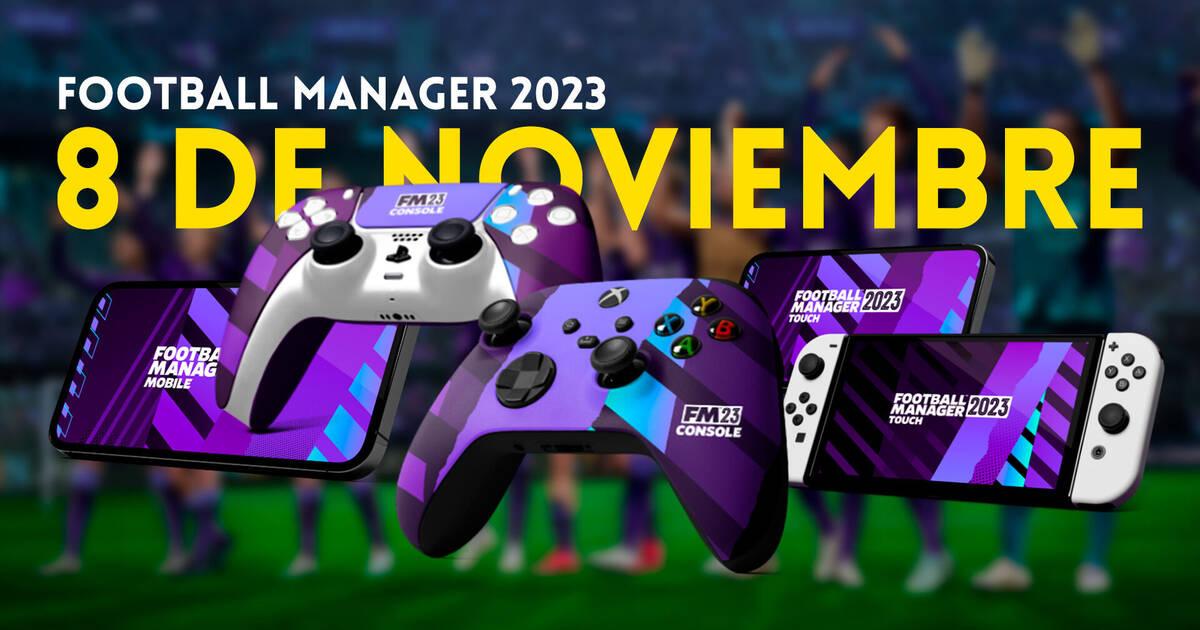 representante aire Larva del moscardón Football Manager 2023 llegará el 8 de noviembre a PS5, Xbox, PC, Switch,  iOS y Android - Vandal