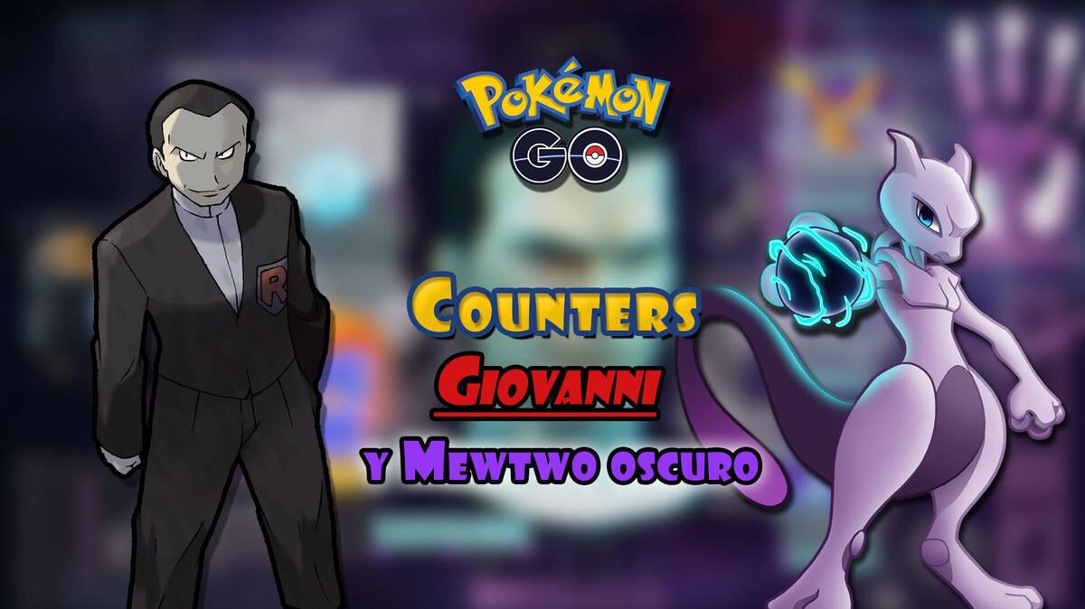 ¡REGRESA MEWTWO OSCURO Y GIOVANNI, NUEVOS OSCUROS