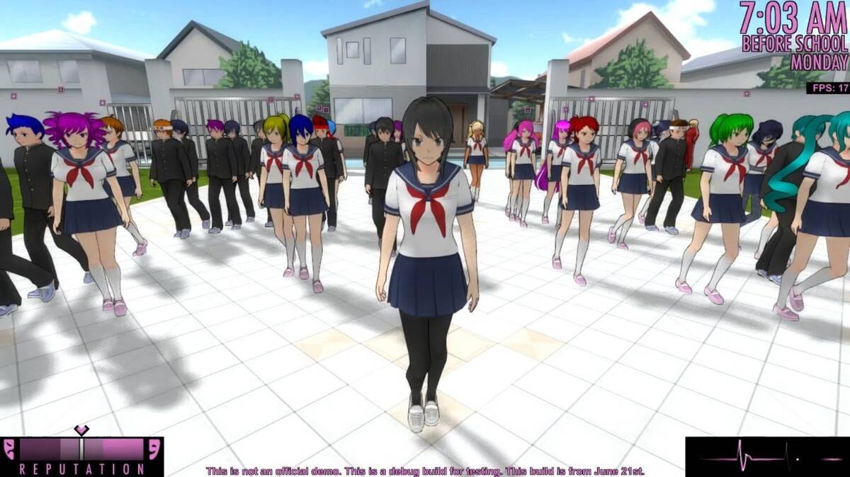 Twitch explica por qué prohibió las retransmisiones de Yandere Simulator -  Vandal