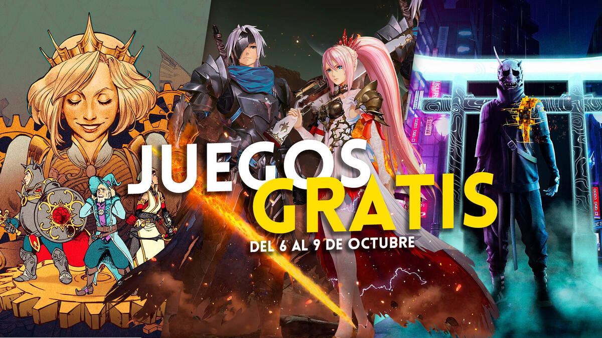 Todos los juegos a los que podrás jugar totalmente gratis este fin de  semana (6 al 9 de octubre) - Vandal