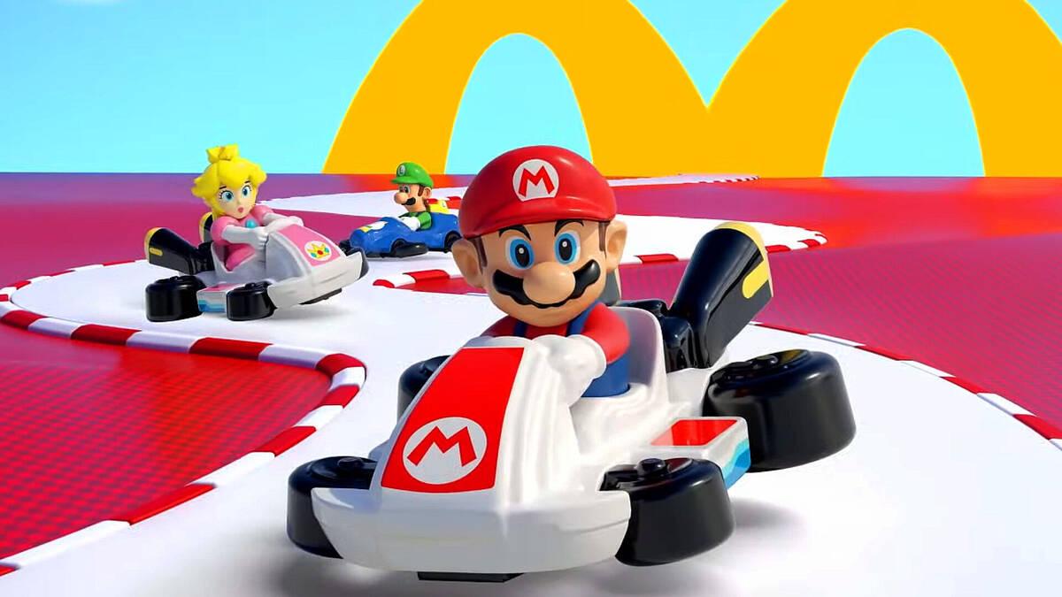 Mario Kart llega a McDonald s en Espana Los coches y personajes de Nintendo son los nuevos juguetes de Happy Meal Vandal