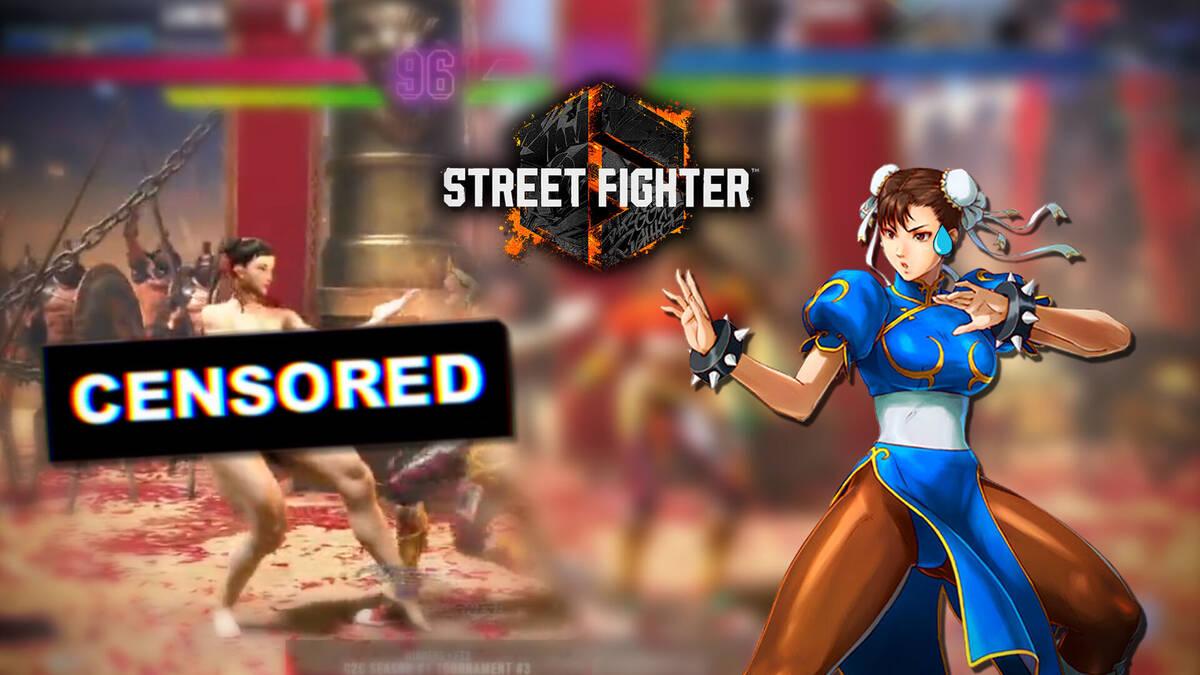 Olvidan quitar un mod de Chun-Li desnuda en un torneo de Street Fighter 6 y  cortan la retransmisión - Vandal