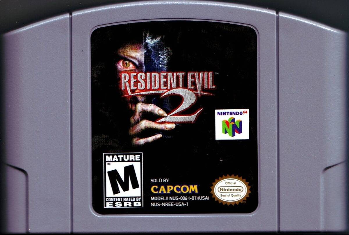 Resident evil deals 1 n64