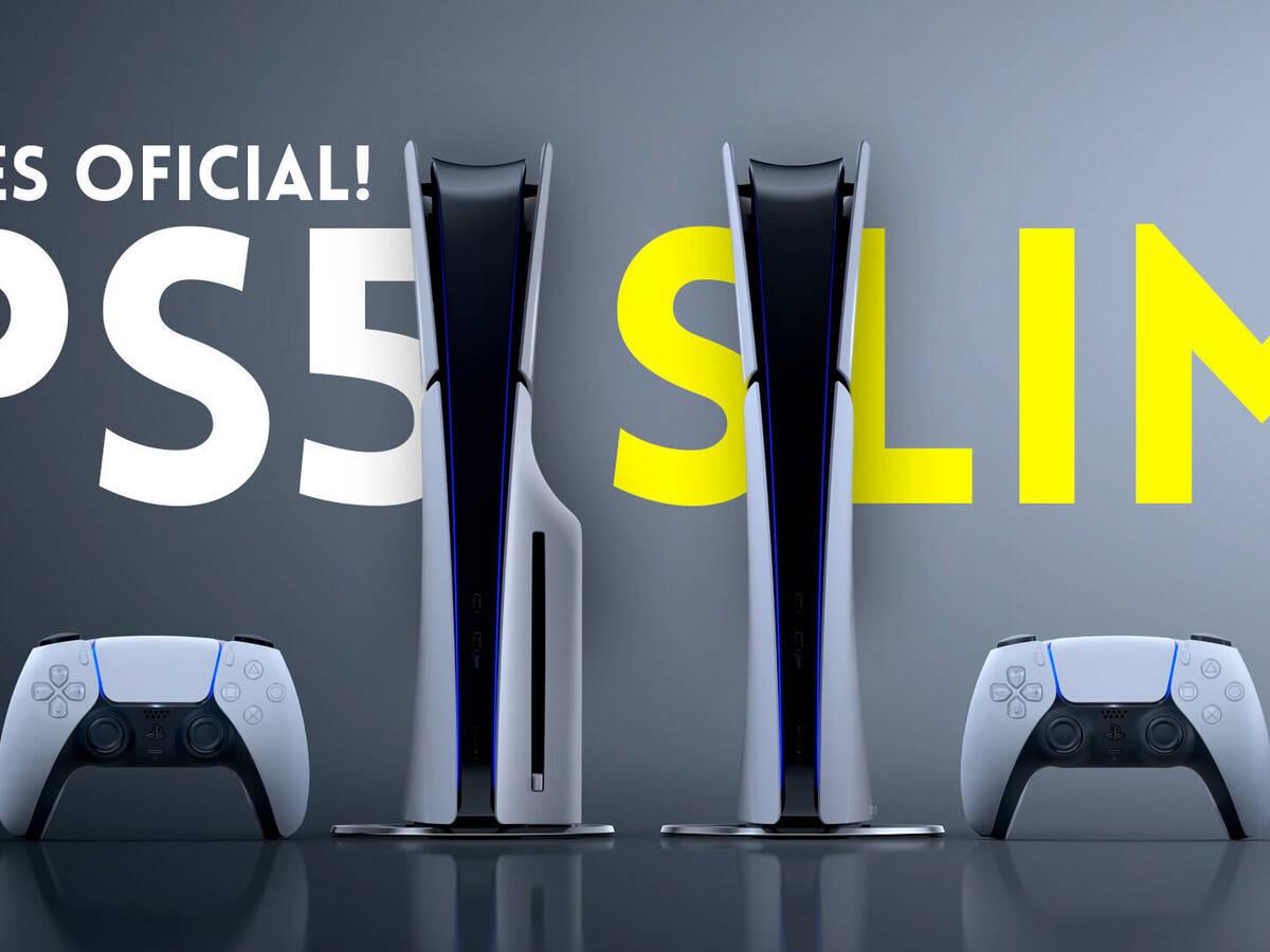 Sony anuncia la PS5 Slim con nuevo diseño y lector de discos removible