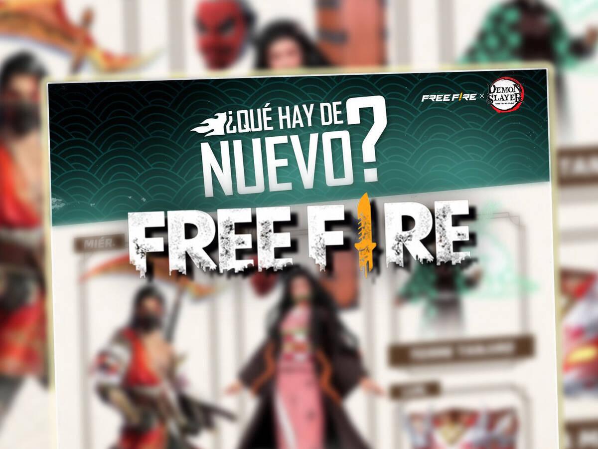 Free Fire comparte un nuevo vistazo a sus skins en colaboración