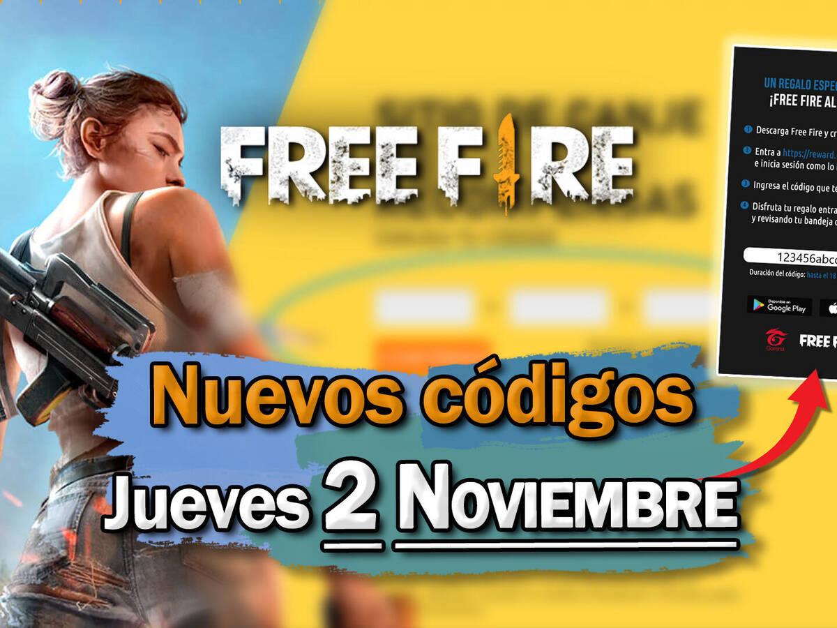 Garena Free Fire Max - códigos para 02 de novembro de 2023