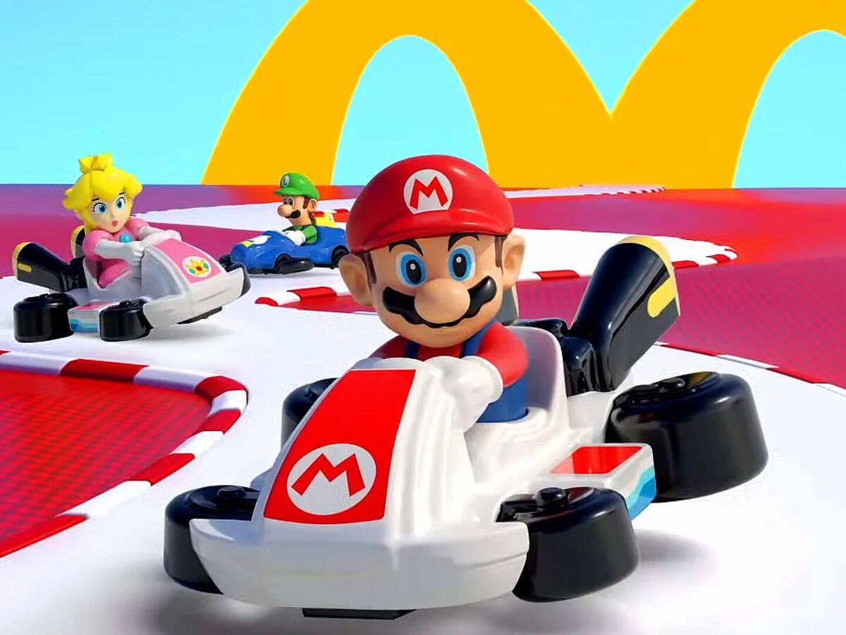 Happy Meal Mario Kart Juguetes McDonald's 2024 Nintendo Switch