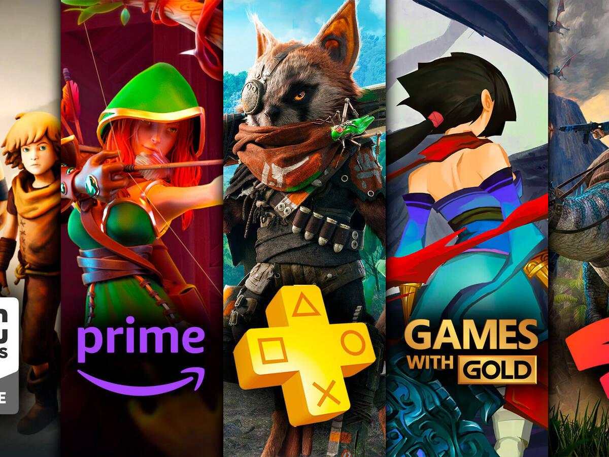 Juegos gratis de julio 2022 en PS Plus,  Prime Gaming, Epic