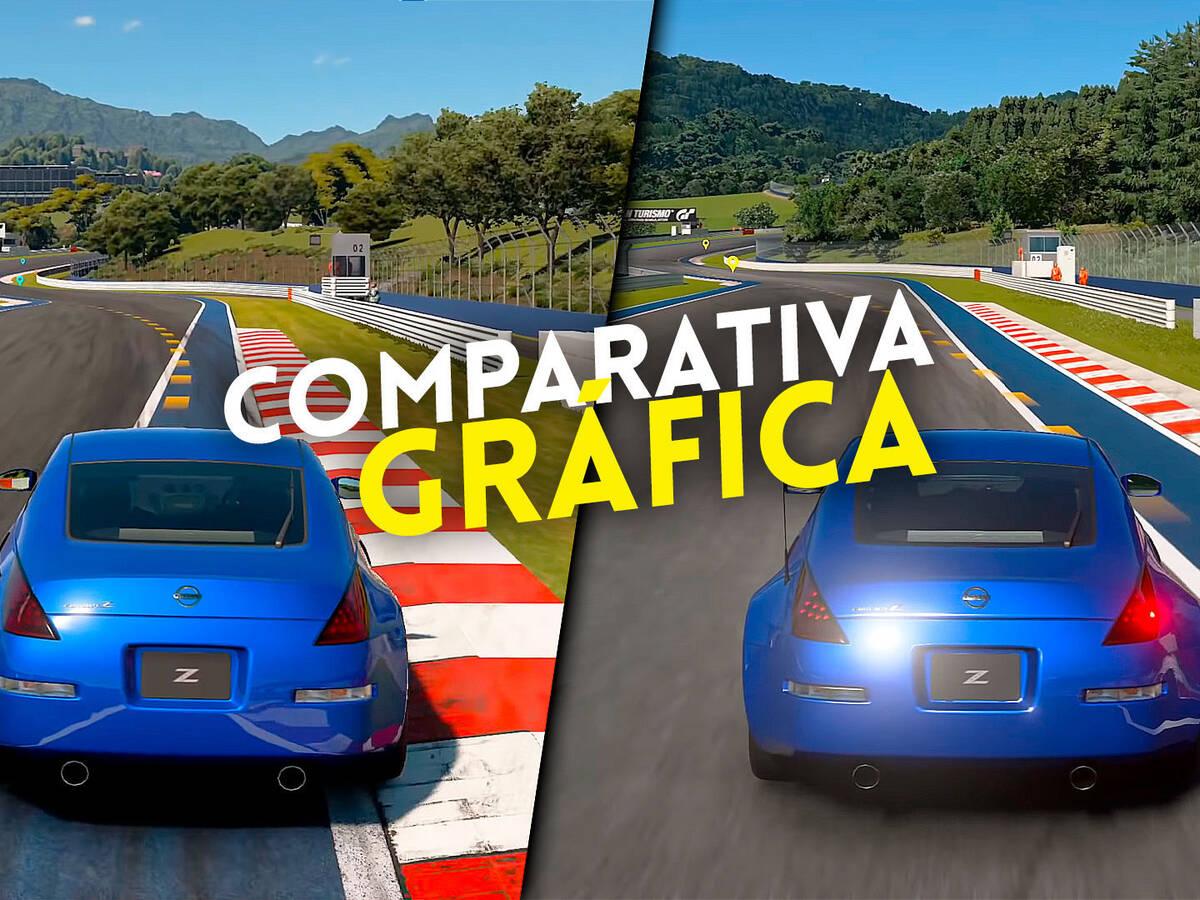 Gran Turismo 7 vs Gran Turismo Sport, comparativa gráfica: ¿cuánto