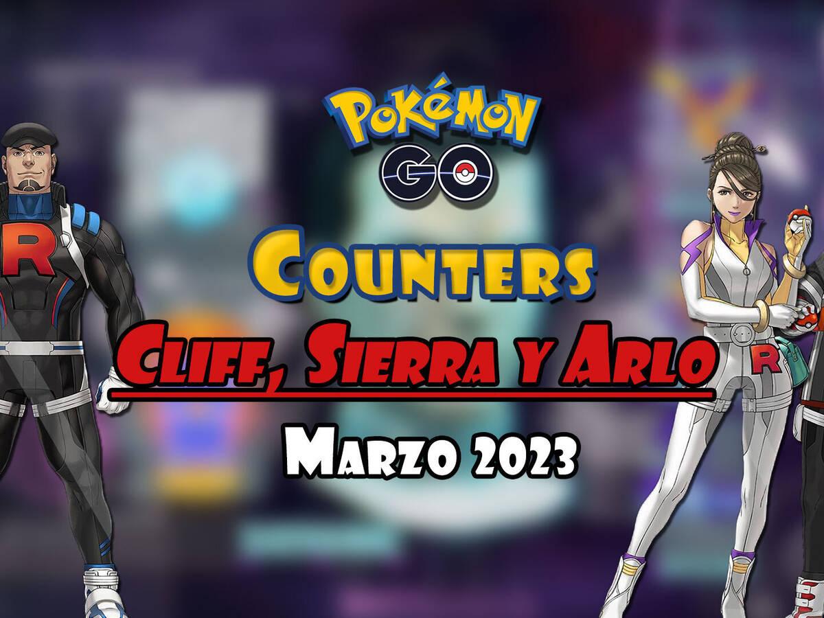 Como Derrotar os Líderes Arlo, Cliff e Sierra Janeiro/2023 no Pokémon GO –  Mundo do Nando