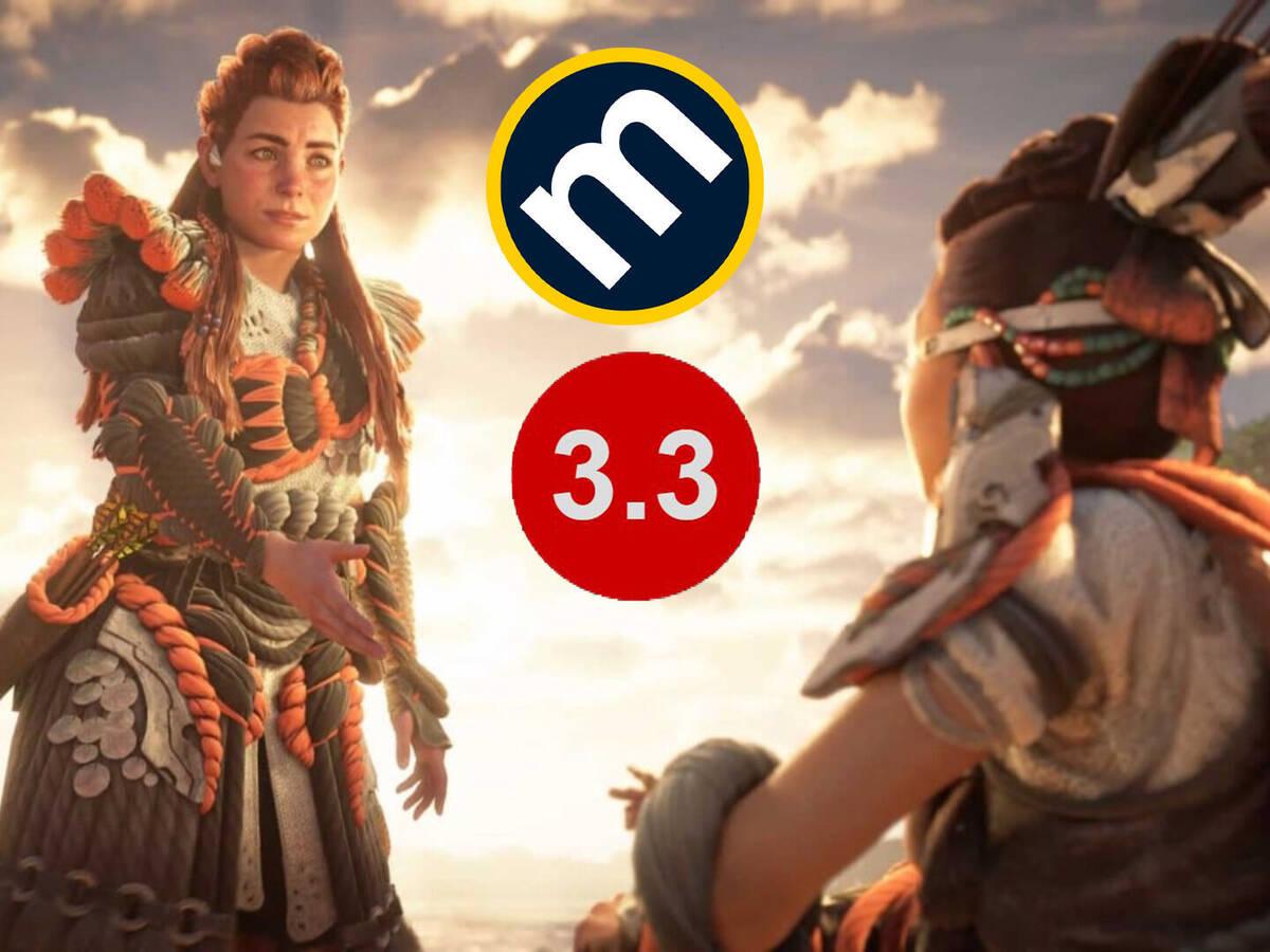 Chacota no DLC Horizon Forbidden West: rigor no Metacritic