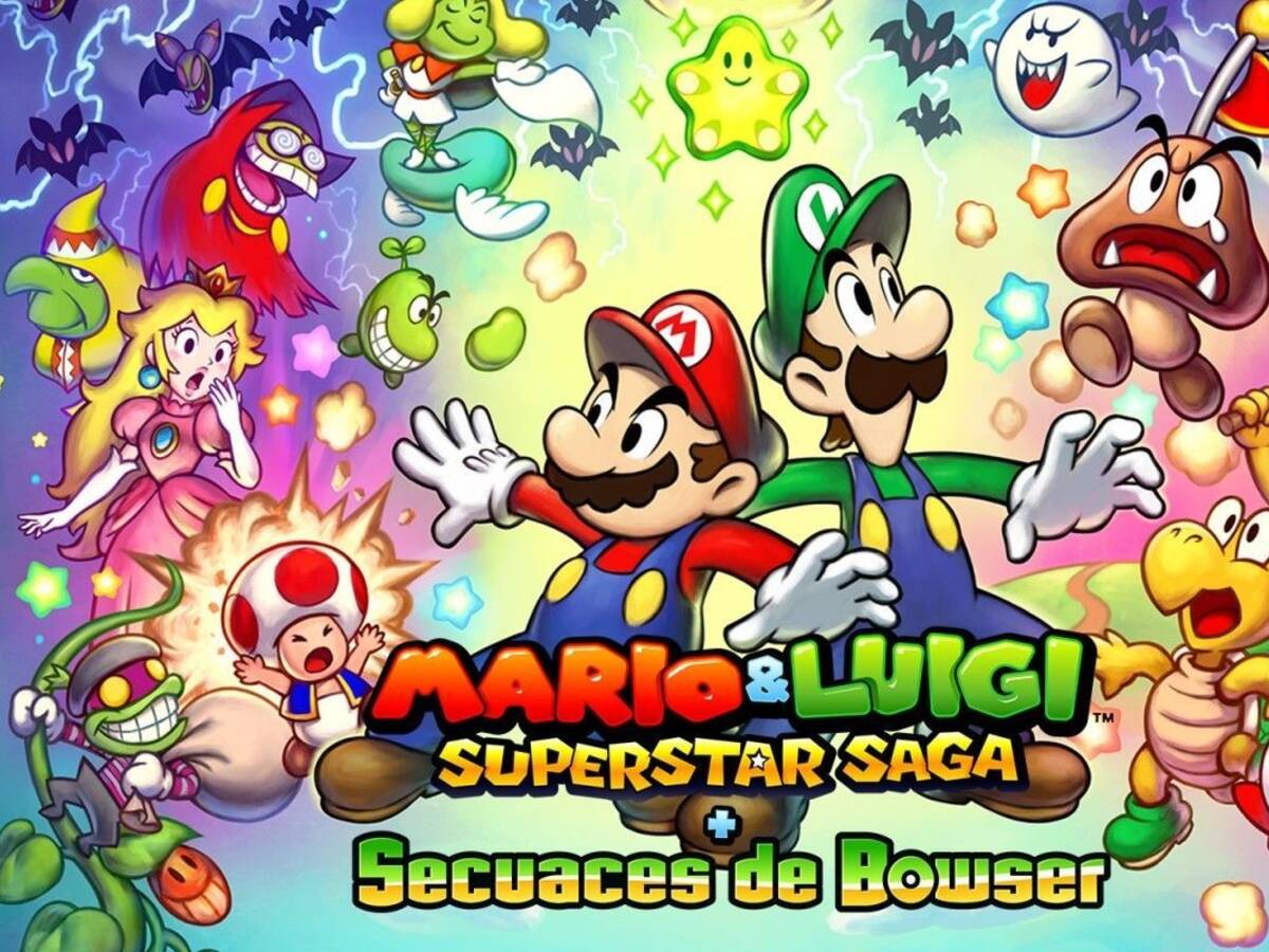 Juego Nintendo 3DS Mario & Luigi Superstar Saga + Secuaces de Bowser (nuevo)