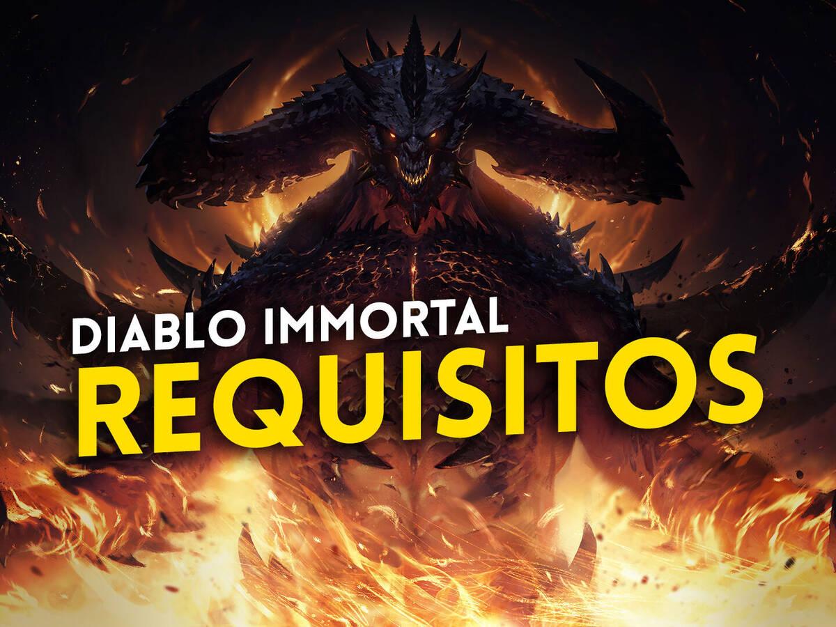 Requisitos de Diablo Immortal no PC 