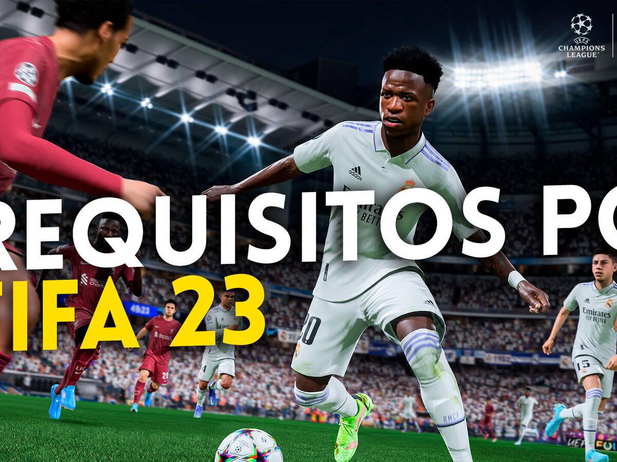 FIFA 23 confirma los requisitos mínimos y recomendados para jugar en PC