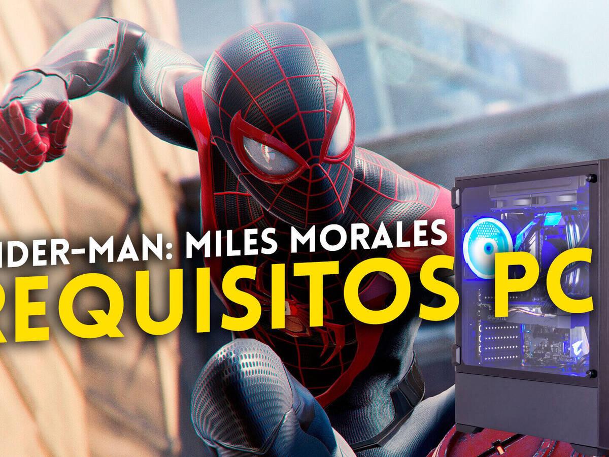 Requisitos de Marvel's Spider-Man Miles Morales en PC para jugar a