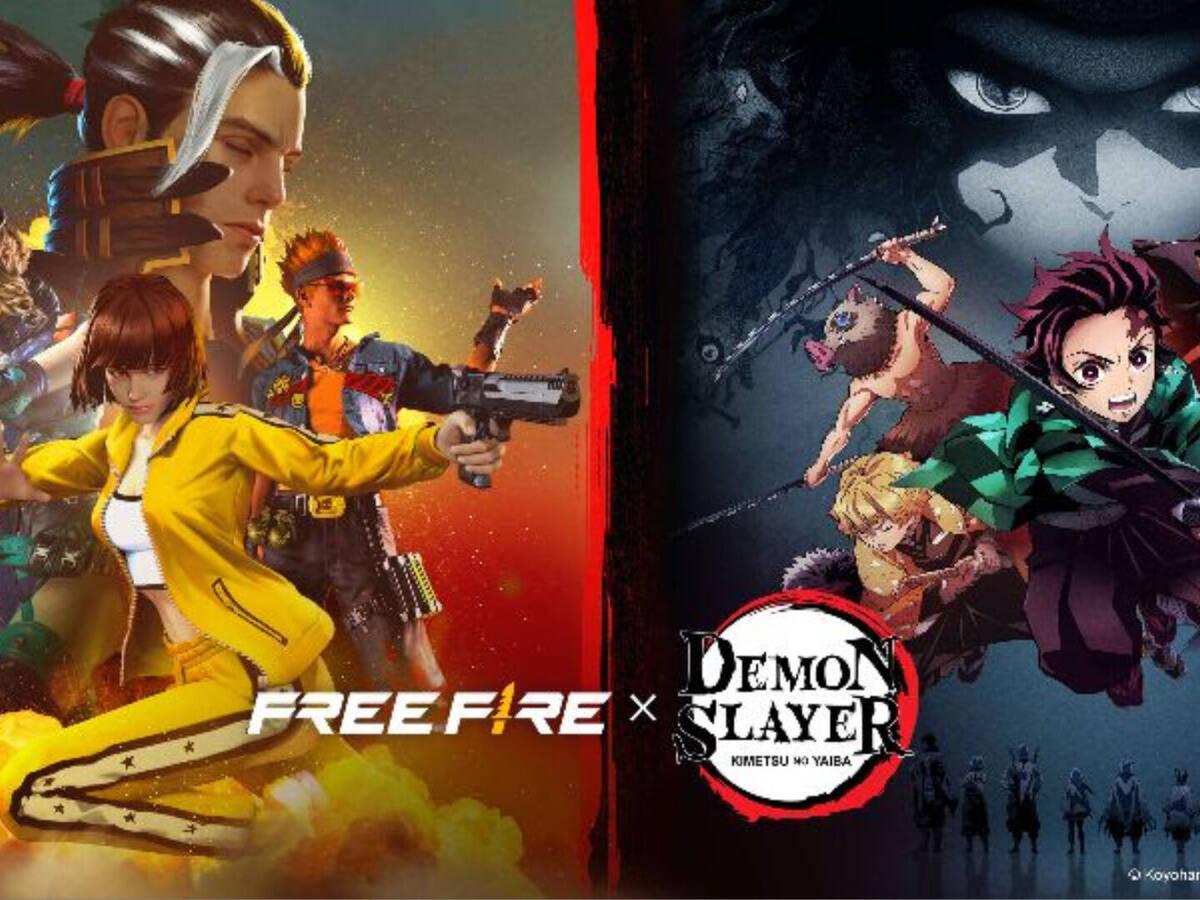 Free Fire anuncia una colaboración especial con Demon Slayer: Kimetsu no  Yaiba - Vandal