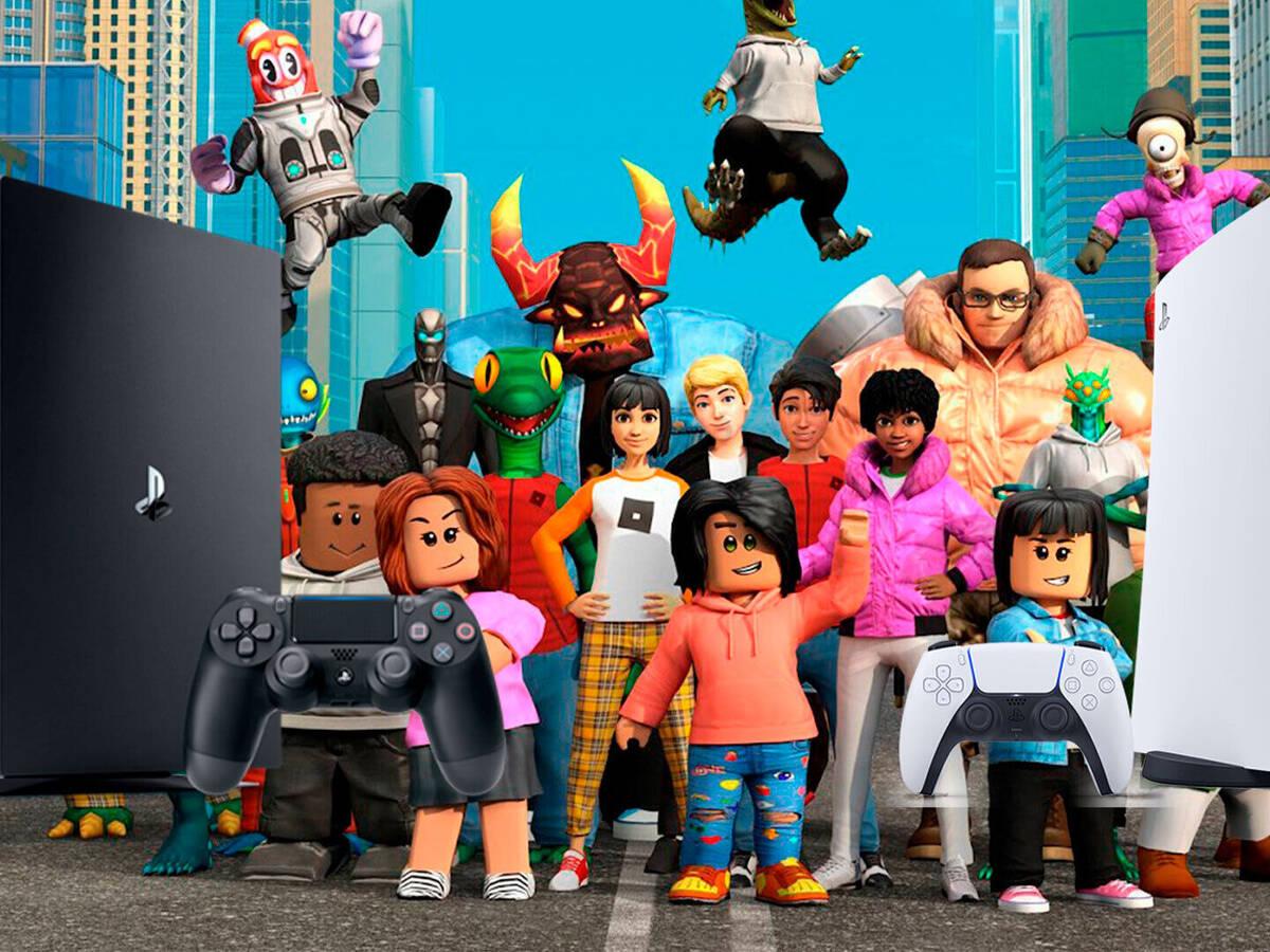 Roblox chega à PS4 e PS5 em Outubro