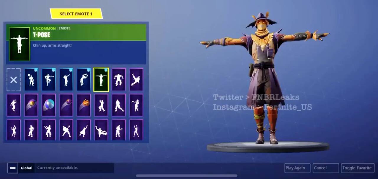 2d Emotes Fortnite Una Filtracion Desvela La Llegada Del Emote T Pose A Fortnite Vandal