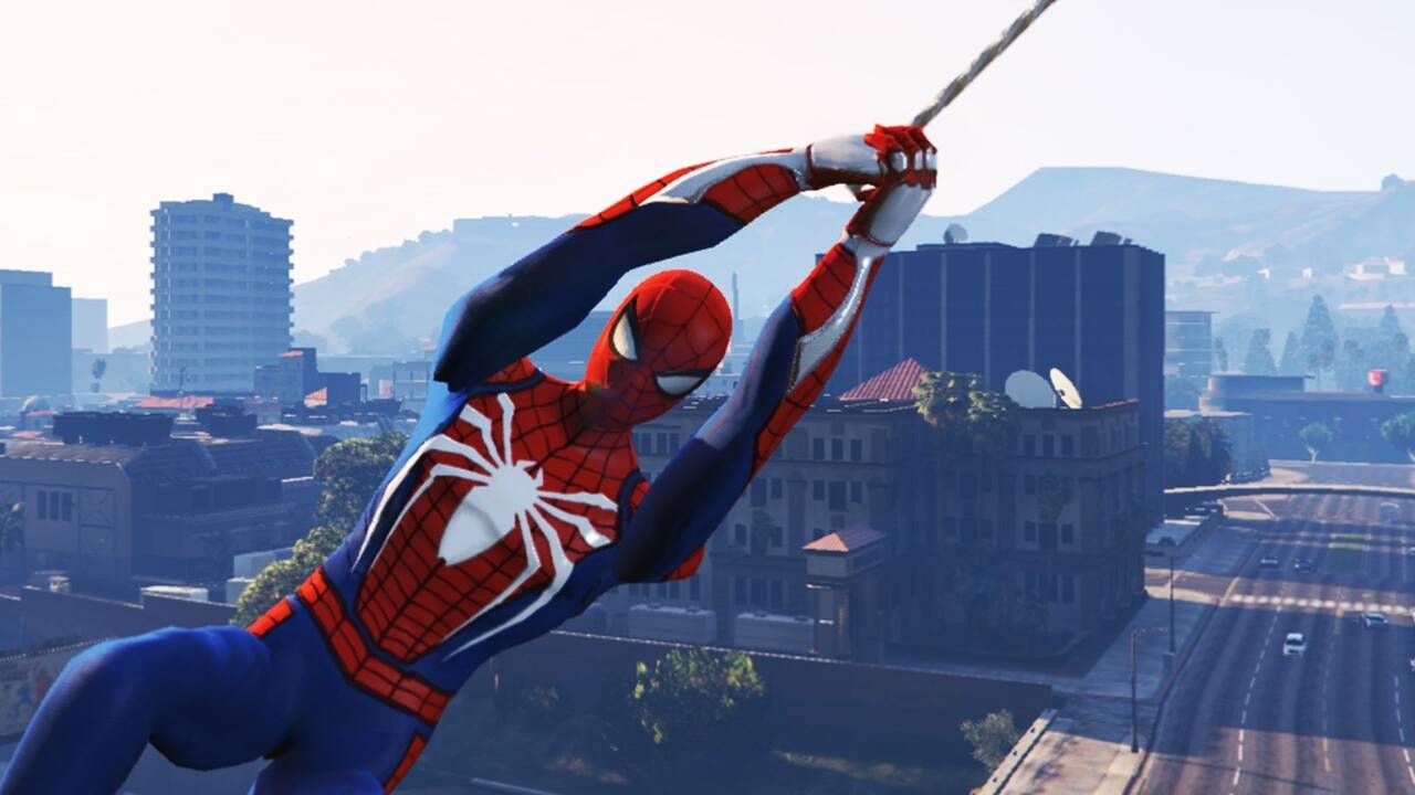 Spider-Man se desliza por las calles de Los Santos en este mod para GTA V -  Vandal