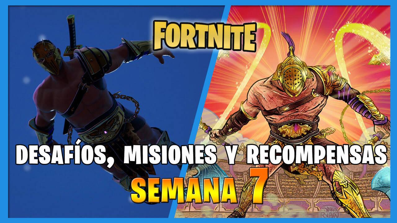 Fortnite Guía De Desafíos Y Misiones Semana 7 Solución Y Recompensas 6351