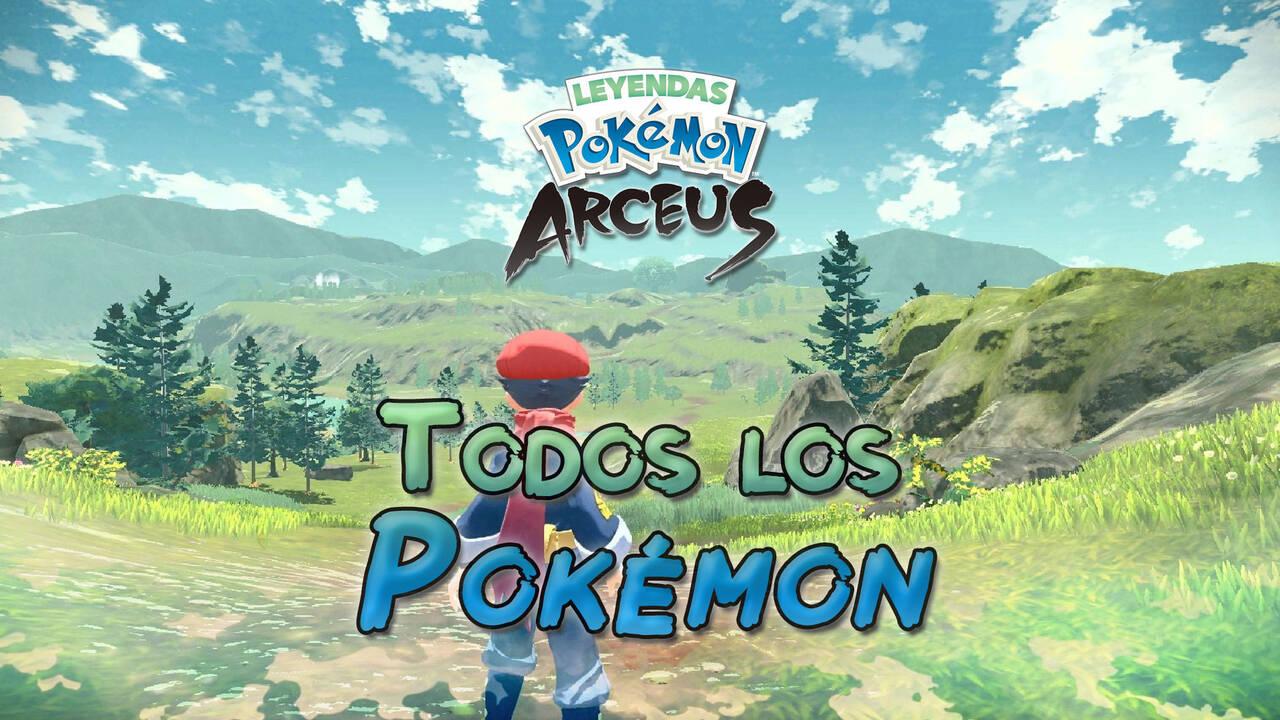 Pokédex de Hisui al 100% en Pokémon Leyendas Arceus: todos los Pokémon y su  localización