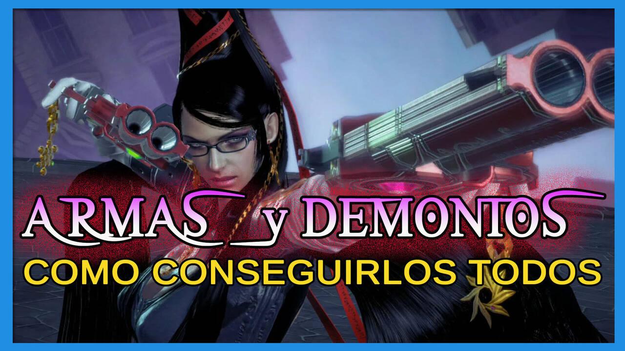 Bayonetta 3: TODAS las armas y Pactos demoníacos y cómo conseguirlos