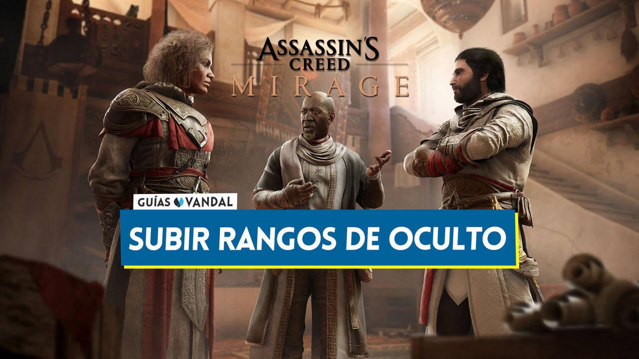 Rangos De Los Ocultos En Assassin S Creed Mirage C Mo Aumentarlos Y Recompensas