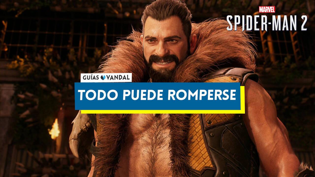 Todo puede romperse en Spider-Man 2 al 100% - Marvel's Spider-Man 2
