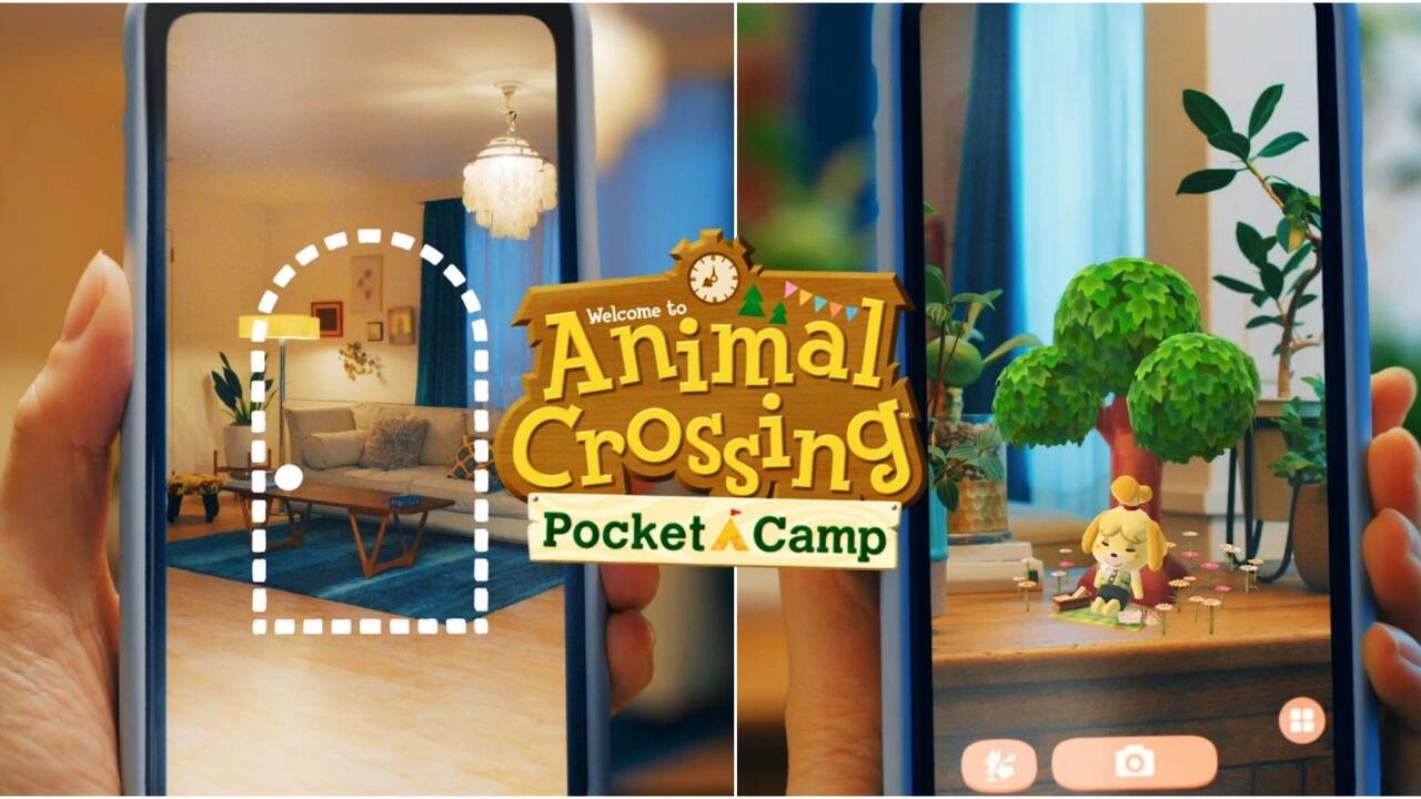Animal Crossing Pocket Camps introduce características de realidad