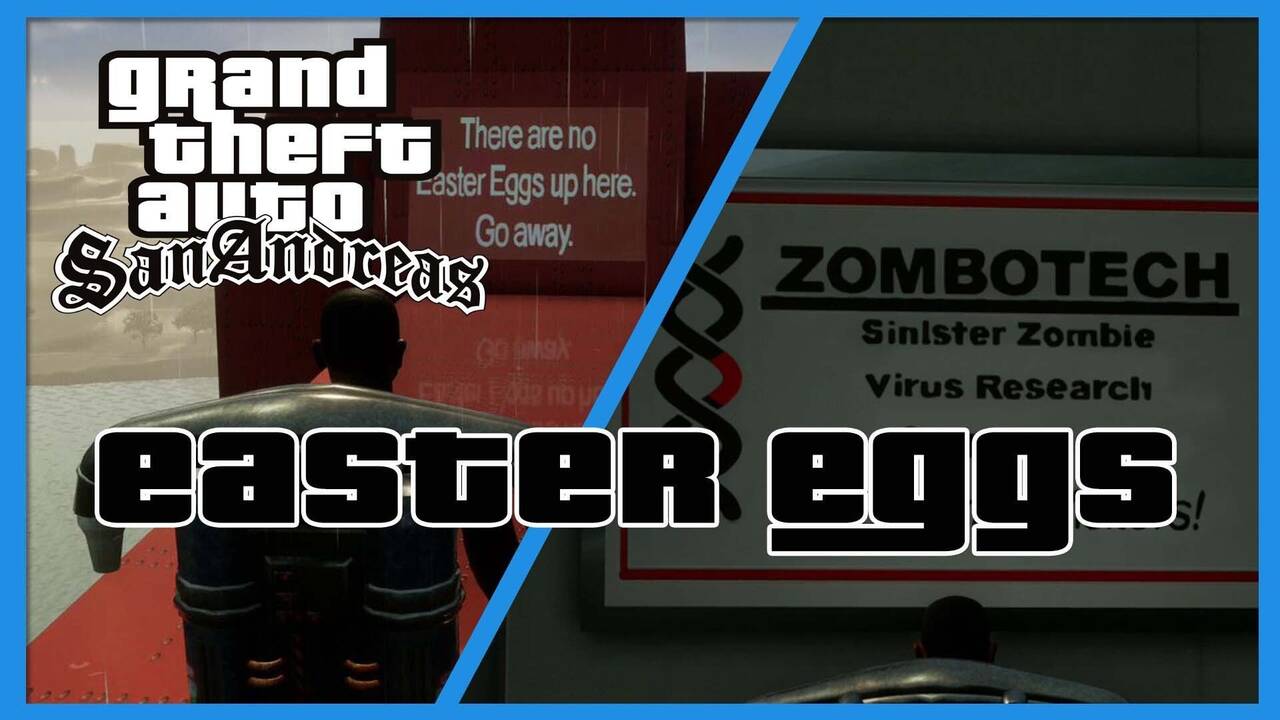 GTA San Andreas los mejores easter eggs y secretos
