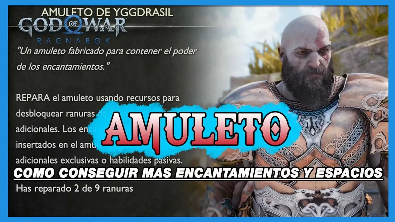 God of War Ragnarok - Portada del nodo del Amuleto