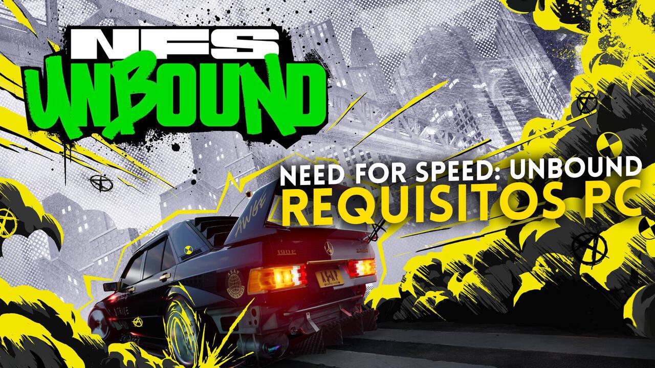 EA revela los requisitos mínimos y recomendados de Need for Speed Unbound en PC