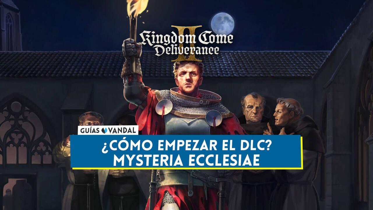 Cómo empezar el DLC Mysteria Ecclesiae en Kingdom Come Deliverance 2