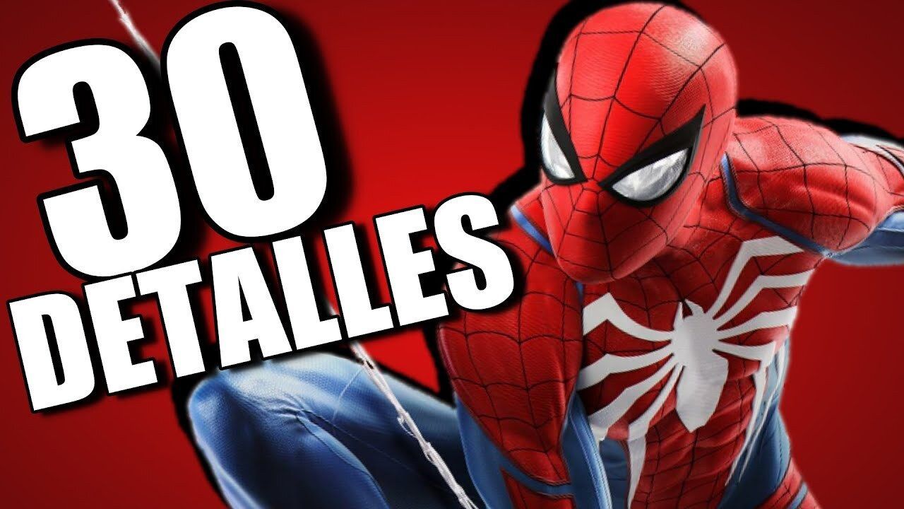 SpiderMan Estos son los 30 detalles alucinantes del juego del Hombre