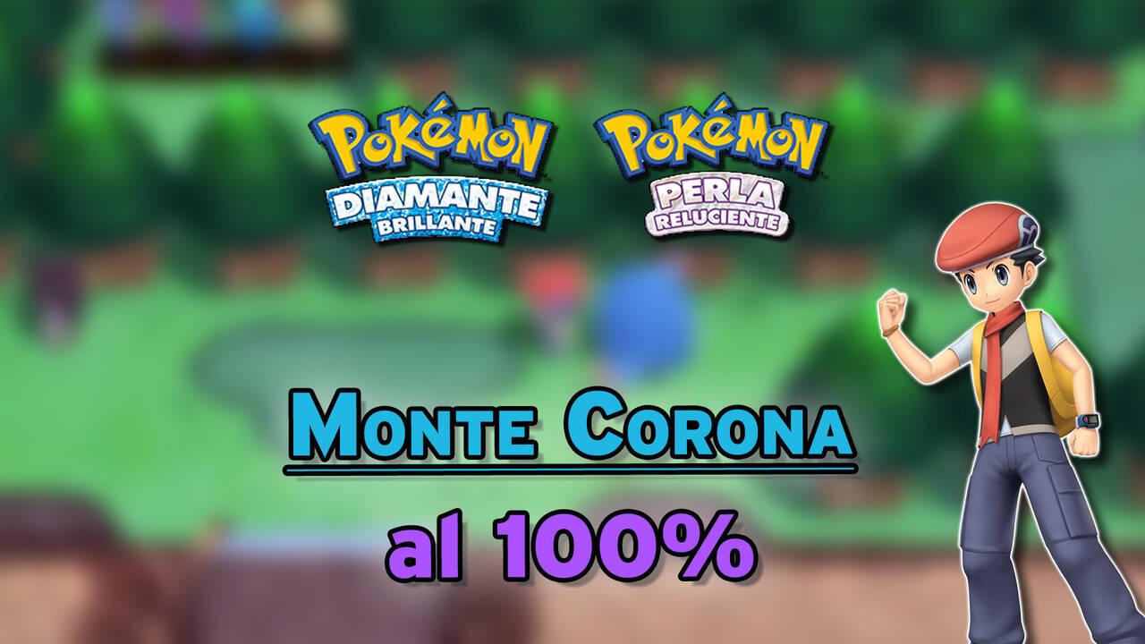 Comportamiento Radar Abandonado Monte Corona al 100% en Diamante Brillante y Perla Reluciente: Pokémon y  secretos