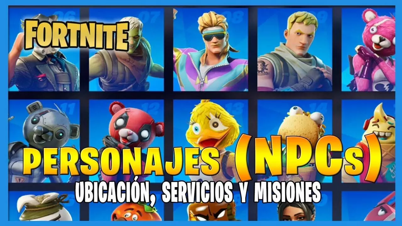 Fortnite Battle Royale - C3 T1: portada de nodo de Personajes (NPCs)