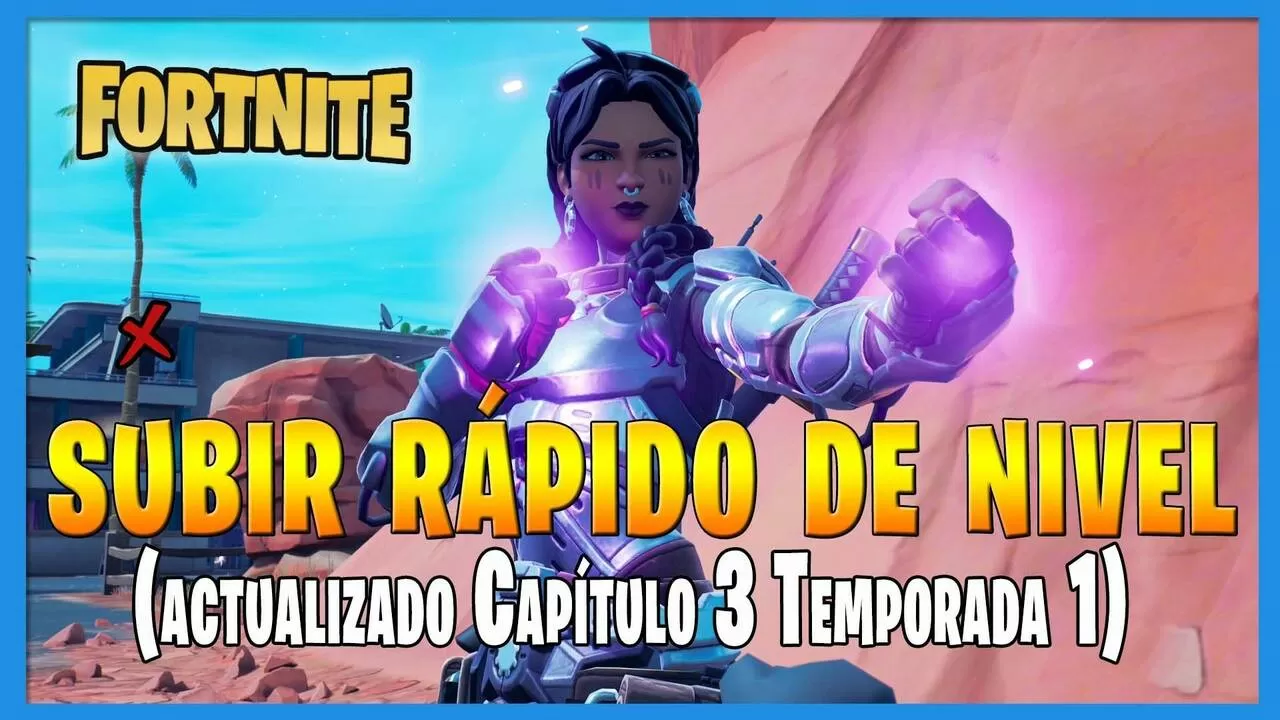 Fortnite Battle Royale - Portada de Subir rápido de nivel