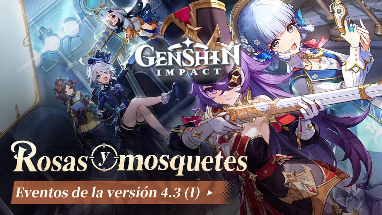 HoYoverse revela dois personagens para a atualização 4.3 de Genshin Impact